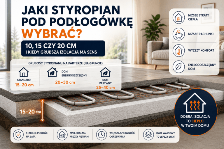 Jaki styropian pod podłogówkę wybrać?